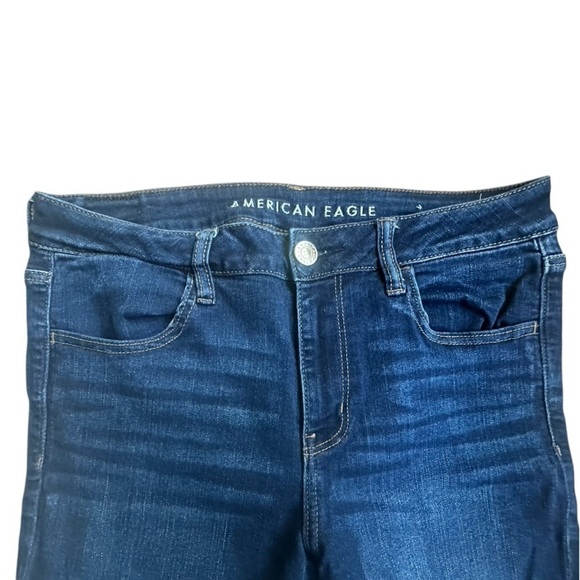 American Eagle Jegging in Medium Blue Wash Size 12P - Picture 8 of 16